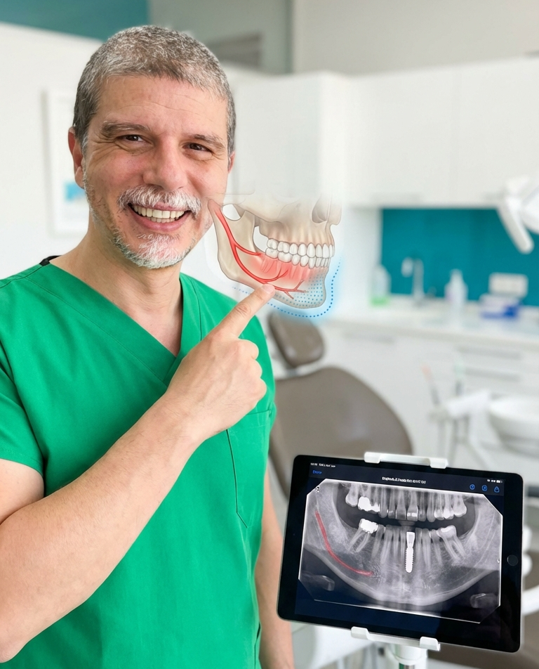 İmplant sonrası dudak ve çenede uyuşma, sinir hasarı belirtileri